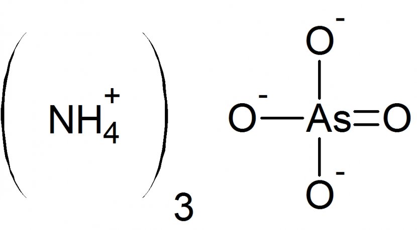 Ammonium Arsenate Arsenic Acid Ammonia - Salt Transparent PNG
