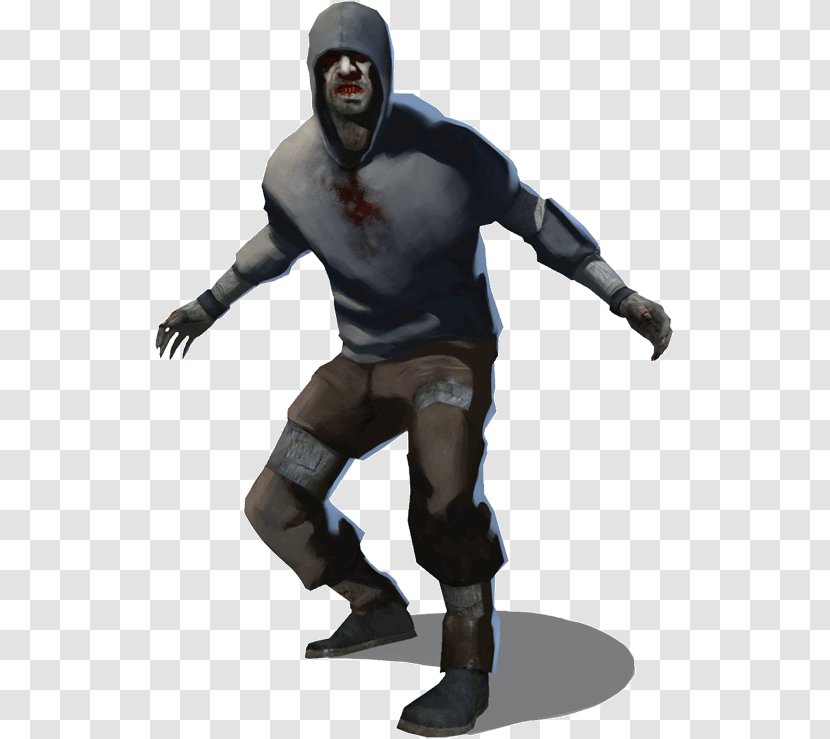Left 4 Dead 2 The Hunter Half-Life Counter-Strike - Silhouette Transparent PNG