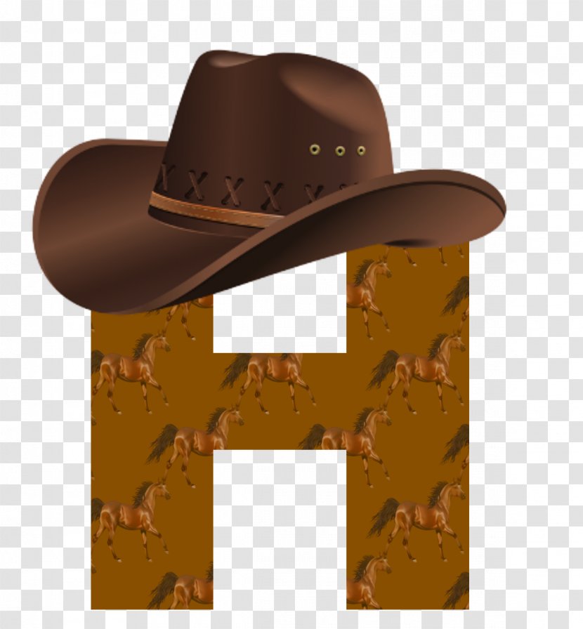 Fedora Cowboy Hat Horse - Lasso Transparent PNG