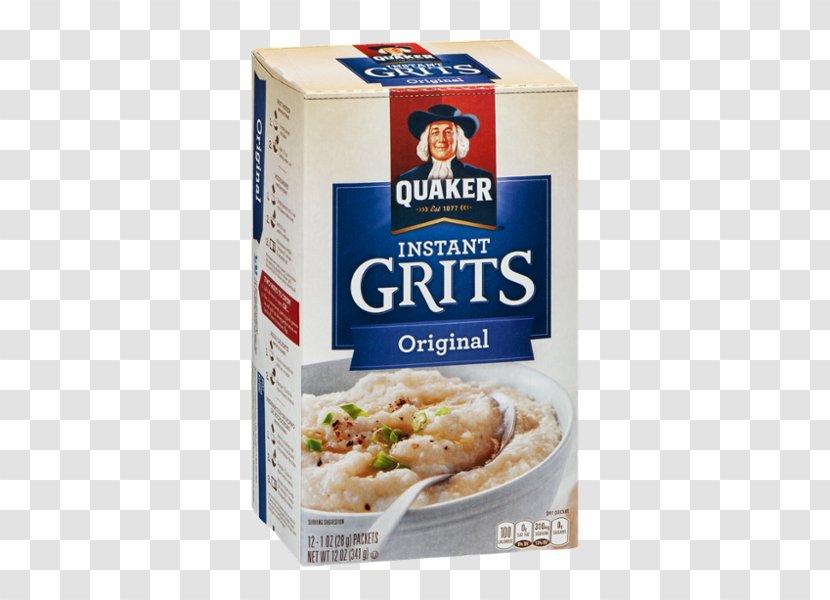 Quaker Instant Grits Butter Flavor Oatmeal Breakfast Cereal - Recipe Transparent PNG