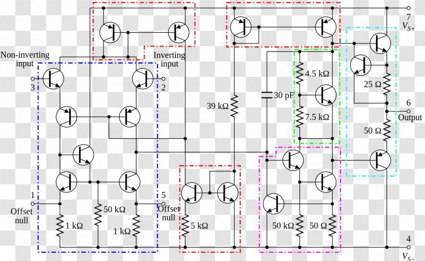 Operational Amplifier Electronic Circuit Gain Diagram - High-grade Atmospheric Grade Transparent PNG