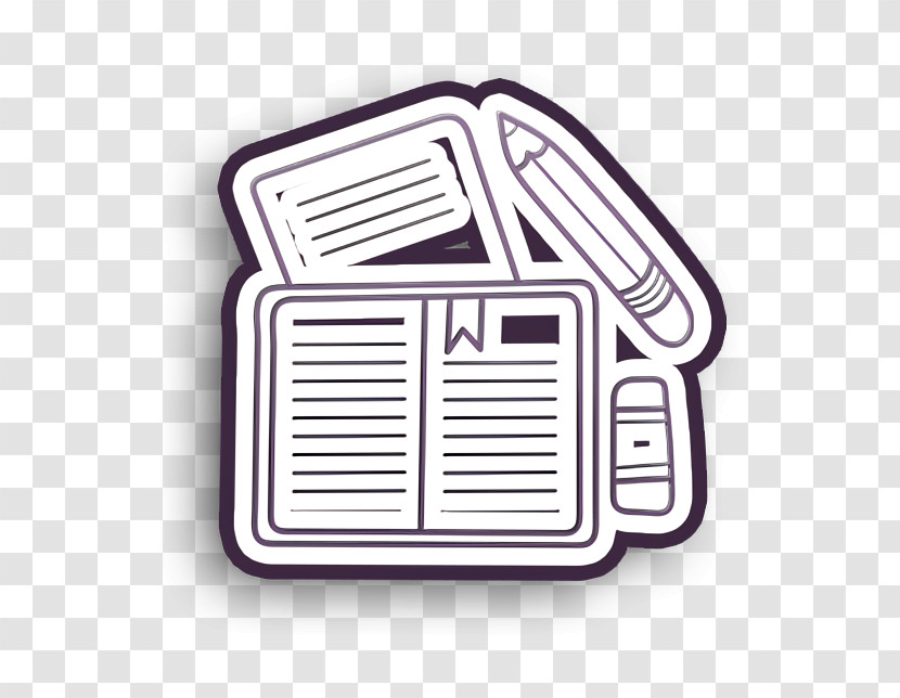 Back To School Icon Homework Icon Transparent PNG