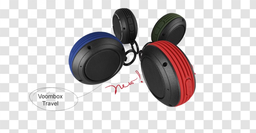 Audio Loudspeaker Divoom Voombox-Travel Voombox Travel Bluetune - Hardware - Solo Bluetooth Speaker RedBluetooth Transparent PNG