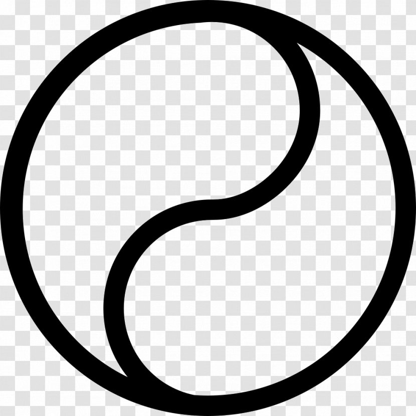 Yin And Yang Taijitu Chinese Philosophy Taoism Symbol Transparent PNG