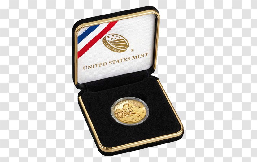 Dollar Coin Commemorative Proof Coinage United States - Gold - National Park Transparent PNG