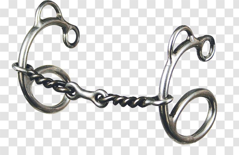 Snaffle Bit Sweet Iron Ring Wire - Four Dog Creative Transparent PNG