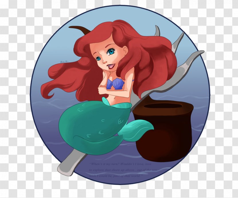 Mermaid Illustration Cartoon Transparent PNG