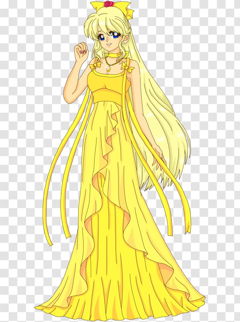 Sailor Venus Moon Jupiter Uranus Saturn - Cartoon Transparent PNG