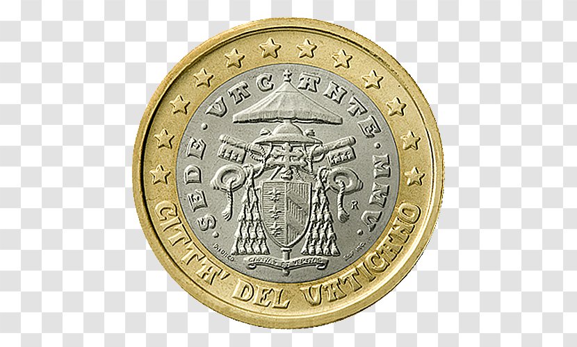 Vatican City Euro Coins 1 Coin - Cent Transparent PNG
