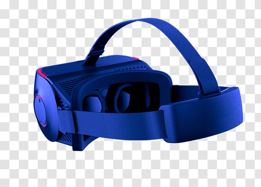 Virtual Reality Headset Qualcomm Snapdragon VR 820 - Electric Blue Transparent PNG