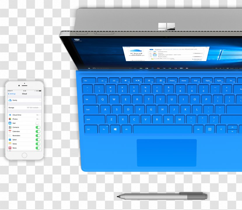 Surface Pro 4 2 - Microsoft Transparent PNG