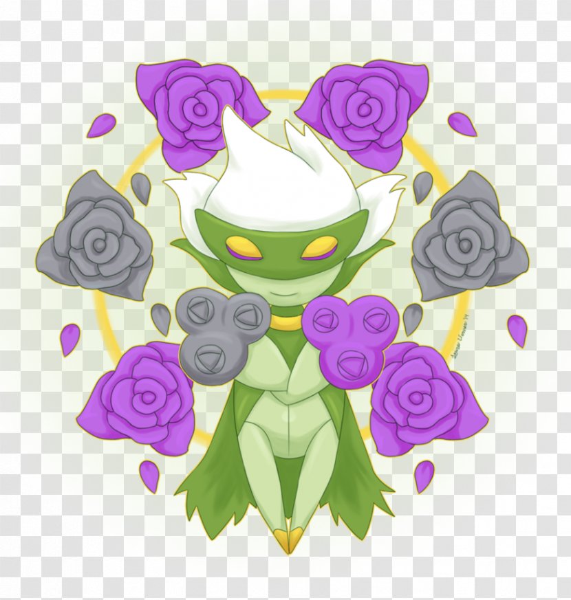 Roserade Pokémon X And Y Floral Design Roselia - Petal - Flower Transparent PNG