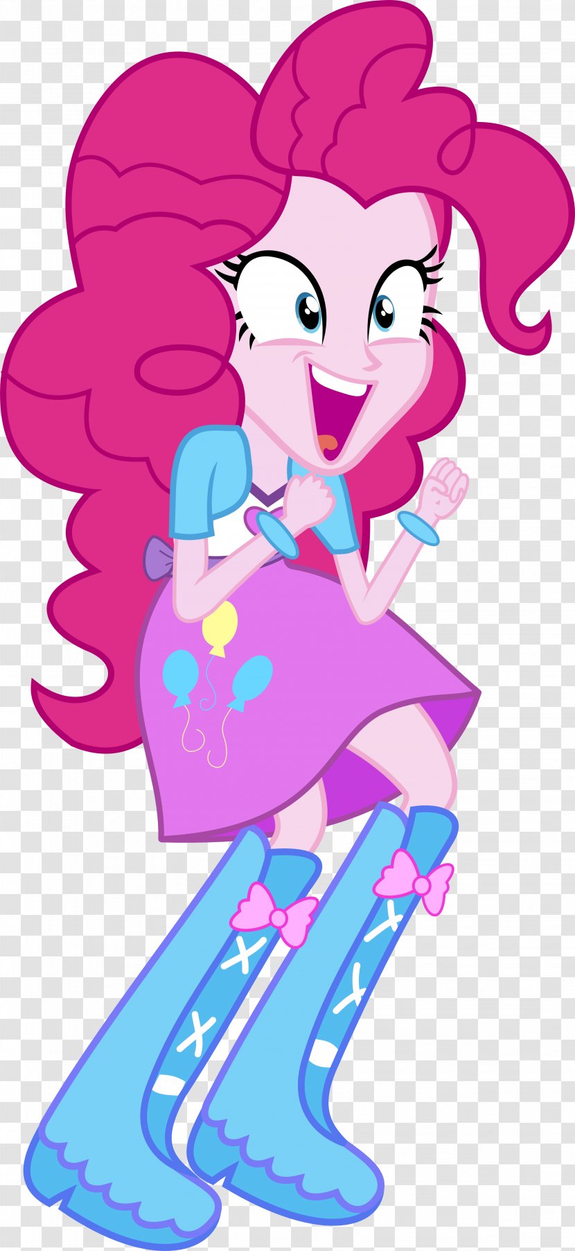 Pinkie Pie Applejack My Little Pony: Equestria Girls Princess Luna - Flower - Pony Transparent PNG