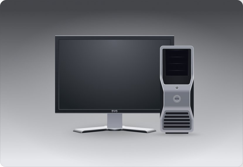 Dell Hewlett-Packard Workstation Clip Art - Computer Monitor Accessory - Desktop PC Transparent PNG