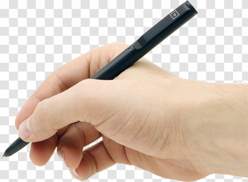 Ballpoint Pen Handwriting Clip Art - Drawing - In Hand Image Transparent PNG