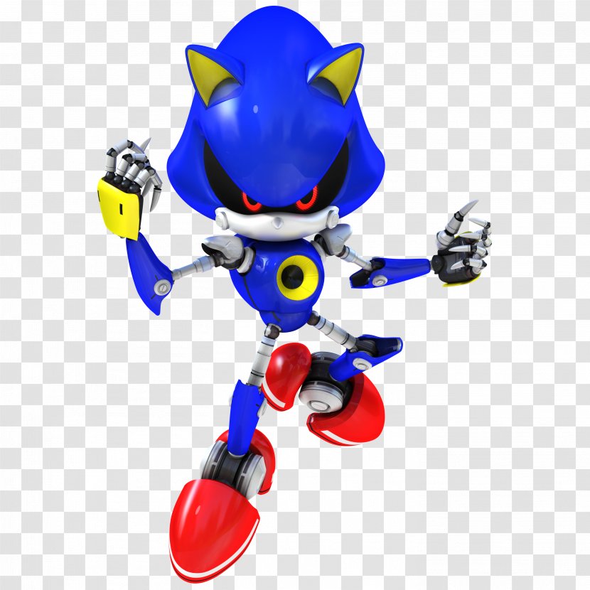 Metal Sonic The Hedgehog 2 3D Doctor Eggman 3 - 3d - Howdy Transparent PNG