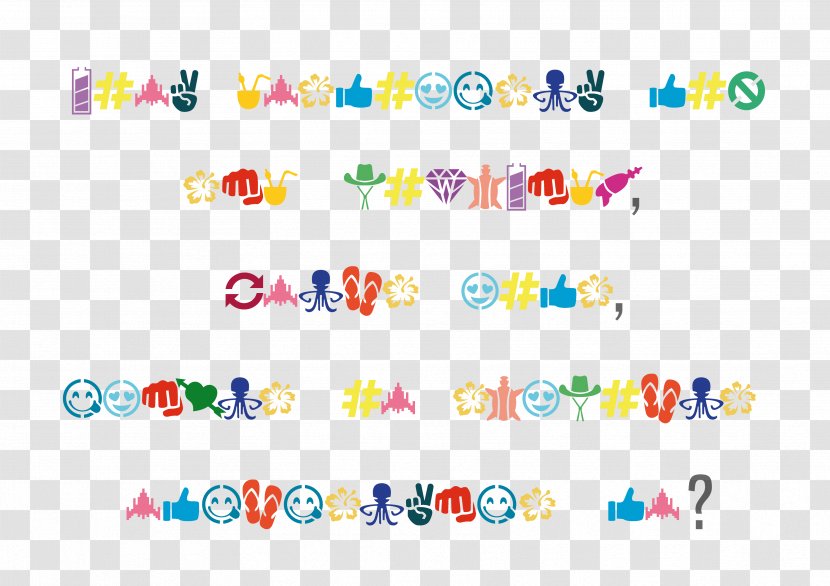Emoticon Graphic Design Line Happiness - Number Transparent PNG
