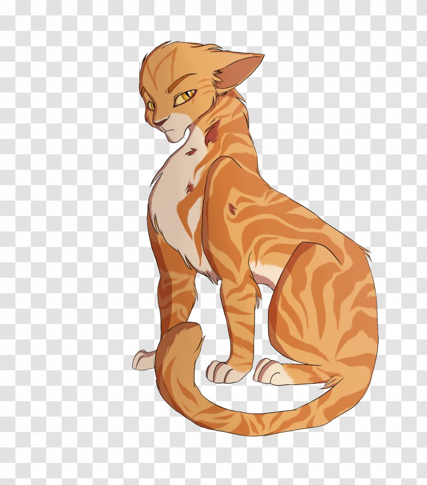 Cat Whiskers Warriors Tiger Art - Tigerstar Transparent PNG