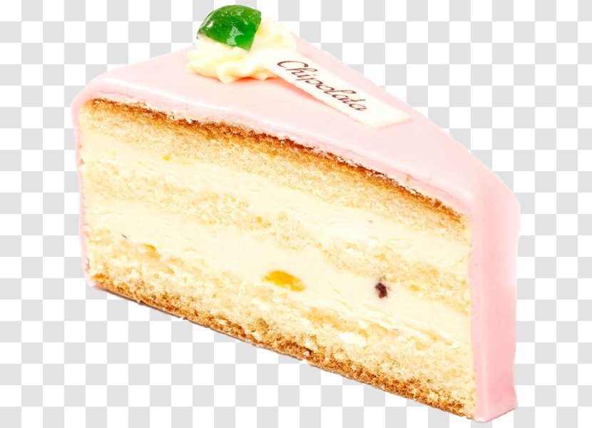 Sponge Cake Petit Four Torte Cheesecake Buttercream - Toppings Transparent PNG
