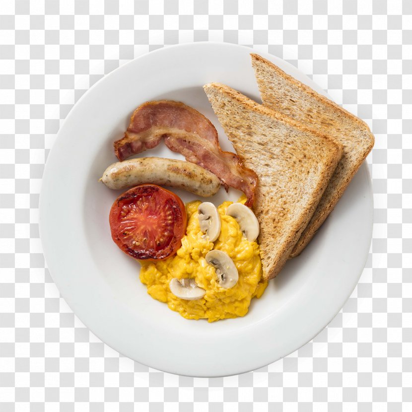 Full Breakfast Fried Egg Toast Brunch Transparent PNG