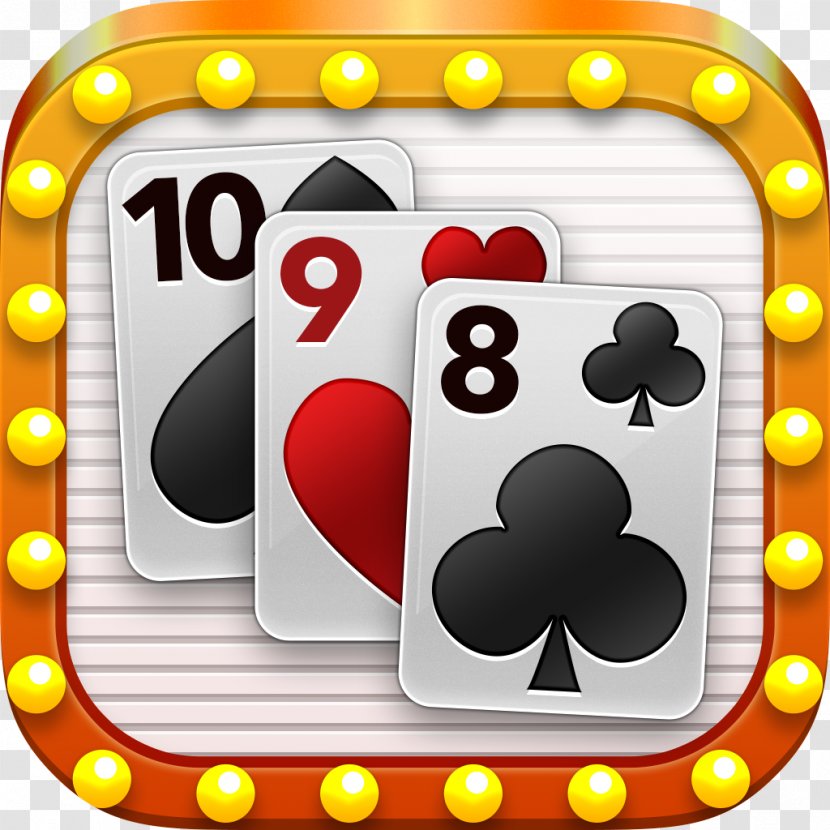 Game Animated Cartoon Font - Solitaire Button Transparent PNG