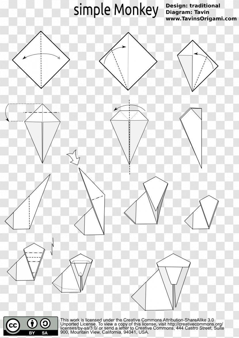 Drawing Paper Triangle Pattern - Art - Origami Transparent PNG