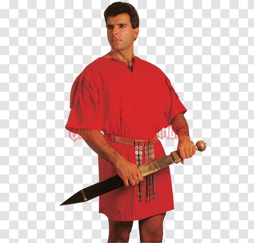 Ancient Rome Tunic Roman Army Clothing Legion - Greek Transparent PNG