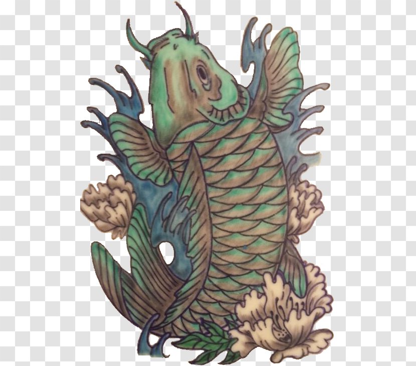 Dragon Fish Mythology Tree Transparent PNG