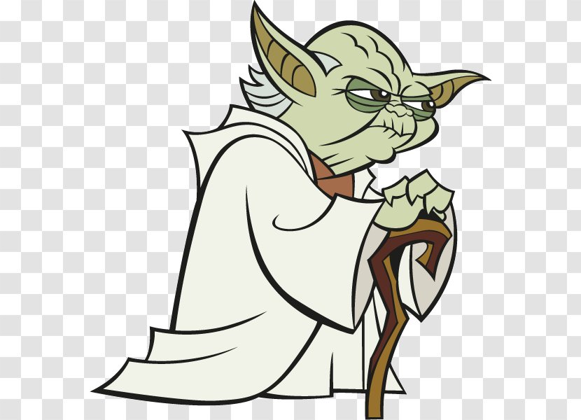 Yoda Star Wars: The Clone Wars Mace Windu Anakin Skywalker - Organism Transparent PNG