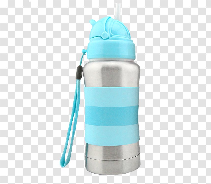 Bottle Stainless Steel Thermal Insulation Silicone Lid - Neck - Child Straw Cups Haakaa Transparent PNG