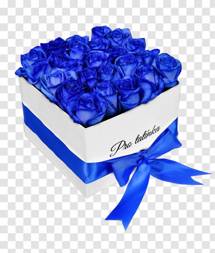 Blue Rose Garden Roses Gift - Cobalt - Dialog Box Transparent PNG
