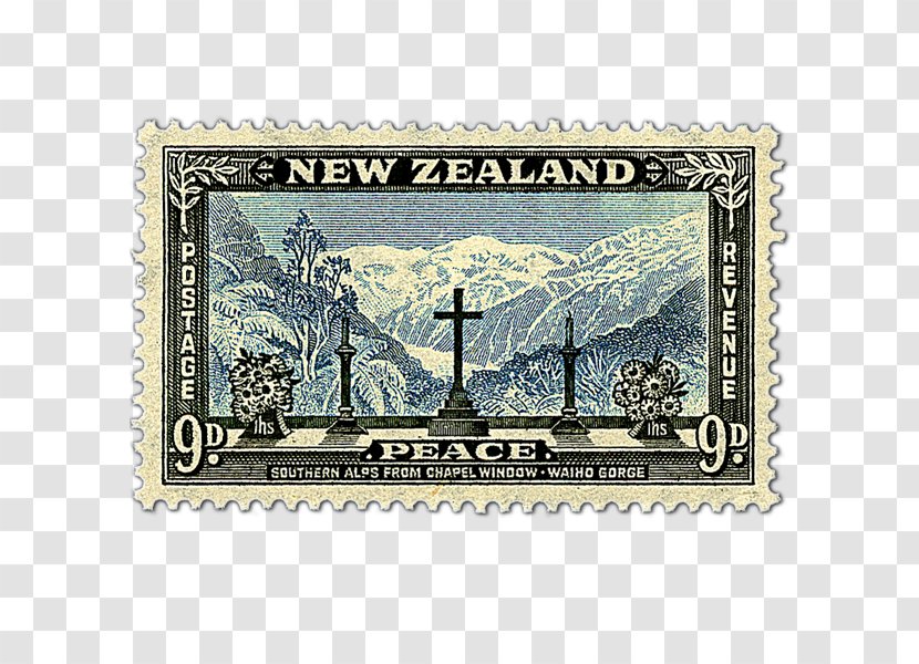 Postage Stamps Mail Franz Josef Glacier Commemorative Stamp - Selfadhesive - New Zealand Post Transparent PNG