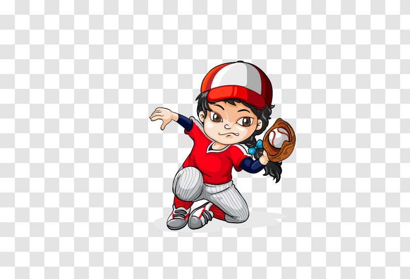 Baseball Softball Pitcher Clip Art - Tree - Cartoon Boy Transparent PNG