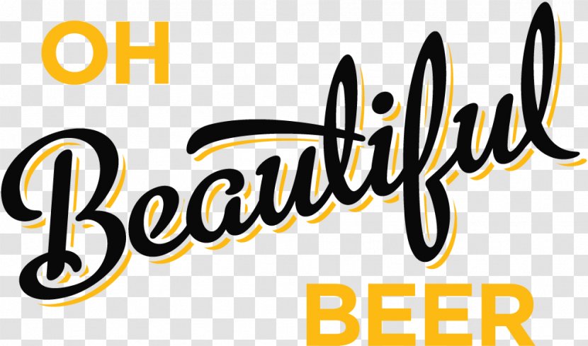 Craft Beer Logo Lager Graphic Design - Text Transparent PNG