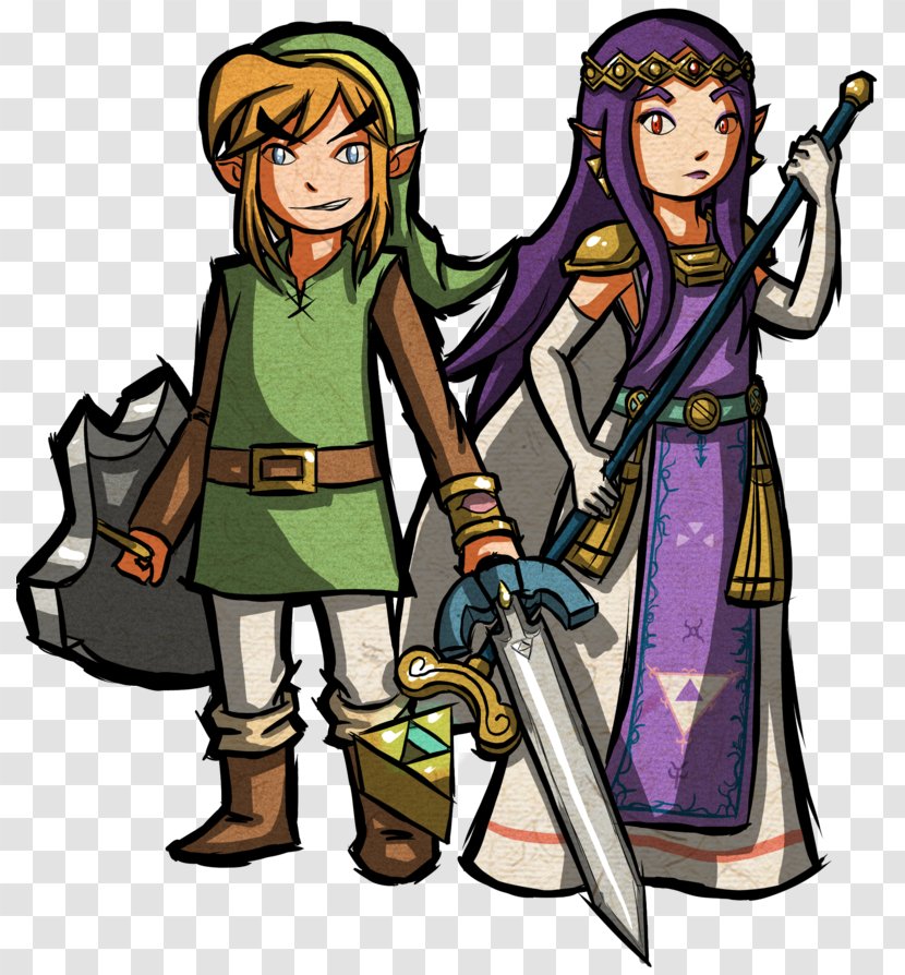 The Legend Of Zelda: A Link Between Worlds Wind Waker Breath Wild Princess Zelda - Tree - Bed Drawing Transparent PNG