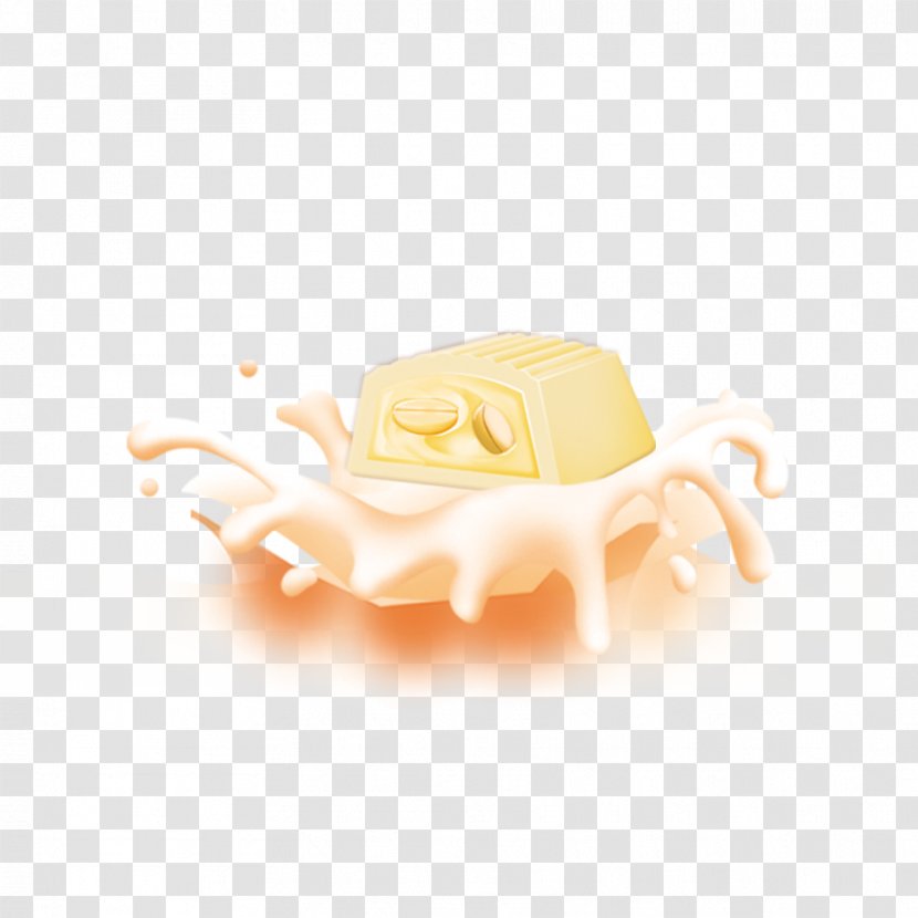 Milk Hot Dog Cheese - Yellow Transparent PNG