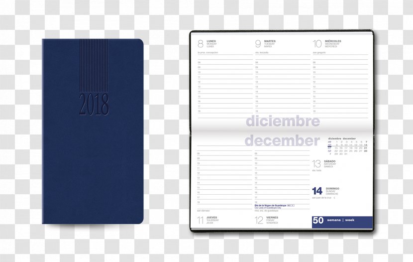 Diary Calendar Notebook Paper Industrias Danpex - Stationery Transparent PNG