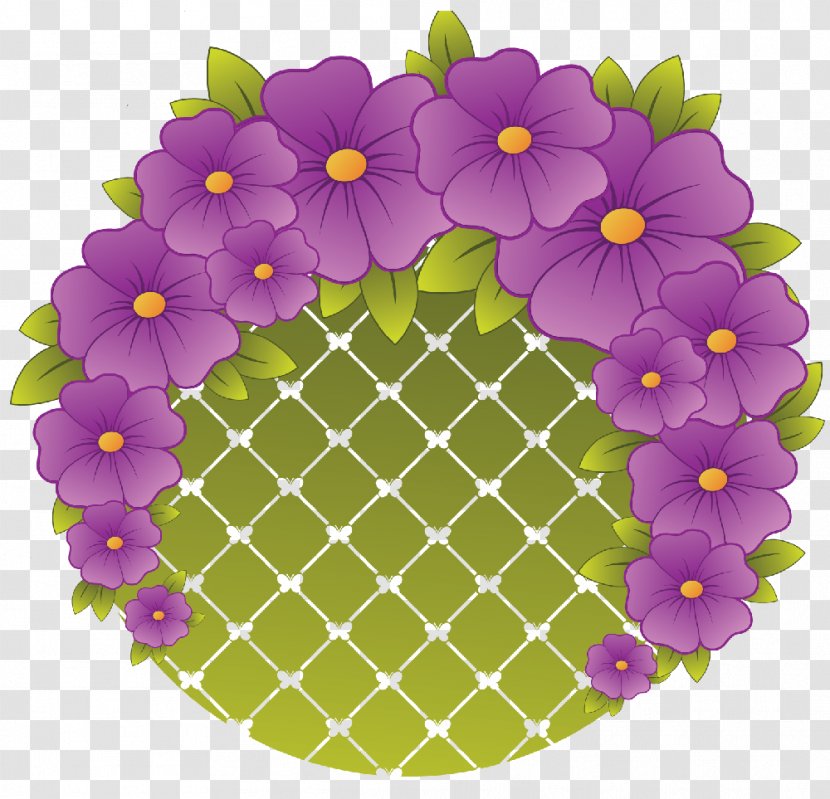 Floral Design Violet Paper Flower - Family Transparent PNG