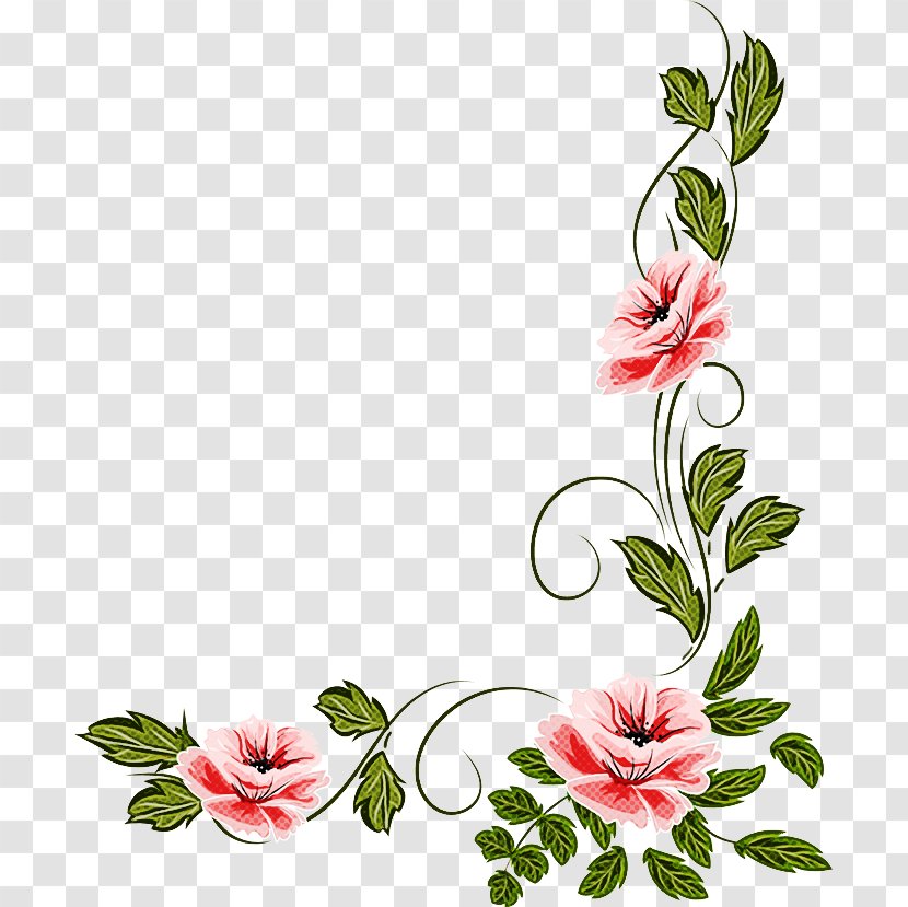 Wedding Floral Background - Greeting - Geranium Hibiscus Transparent PNG