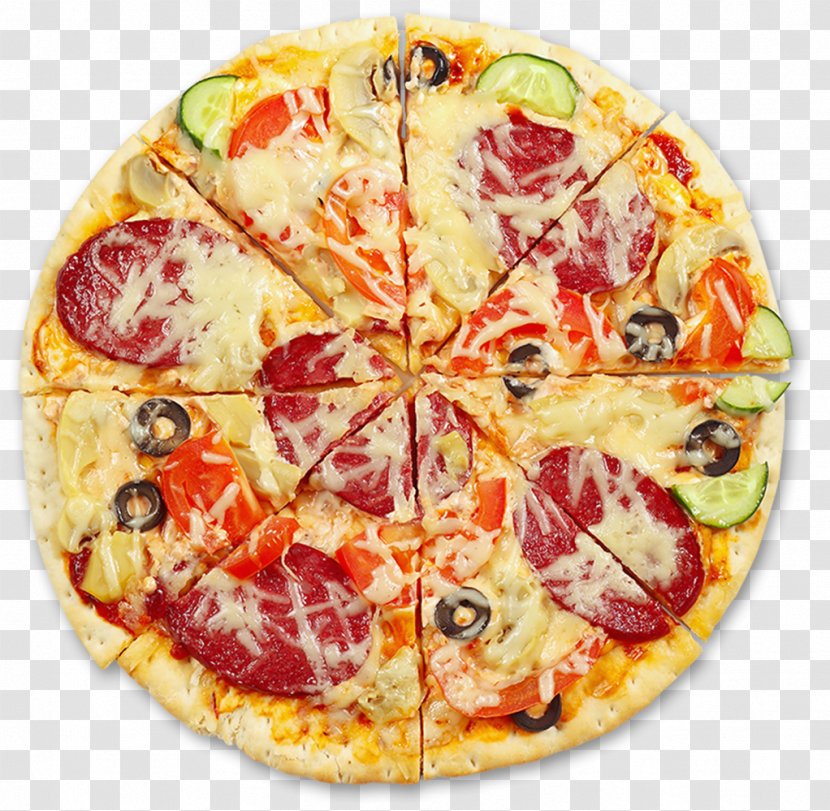 California-style Pizza Sicilian ピザクック Royalty-free - Dish Transparent PNG