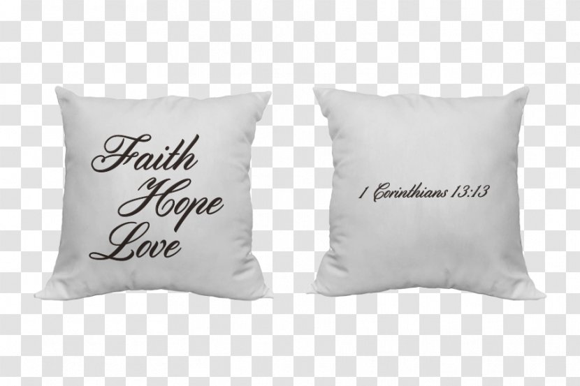 Throw Pillows Cushion Gift Love - Prayer - Pillow Transparent PNG