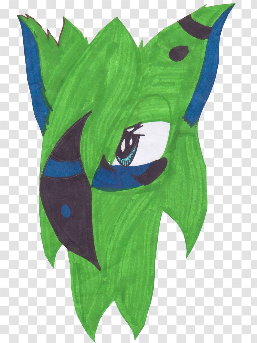 Cartoon Green Character - Tail - Vivid Transparent PNG