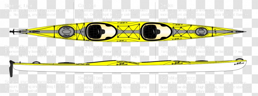 Spoon Lure Line - Yellow - Design Transparent PNG