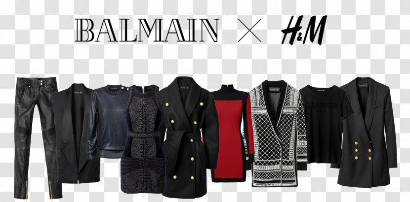 Fashion Design H&M Balmain Clothing - Brand Transparent PNG