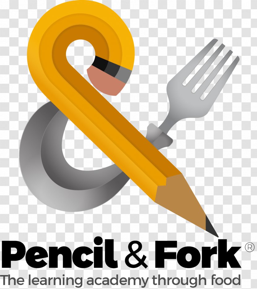 Molecular Gastronomy Pencil Fork Logo - Brand Transparent PNG