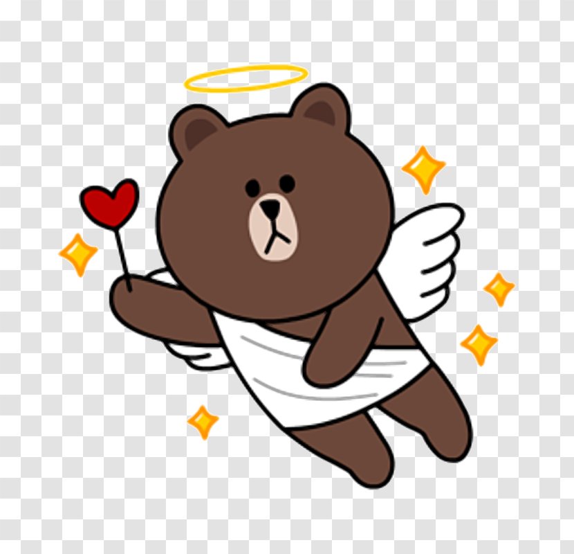 Image Macro LINE Sticker Bear Tencent QQ - Frame - Line Transparent PNG