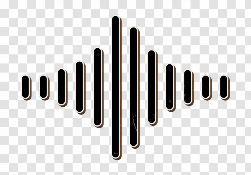 Music And Multimedia Linear Icon Sound Frecuency Icon Sound Waves Icon Transparent PNG
