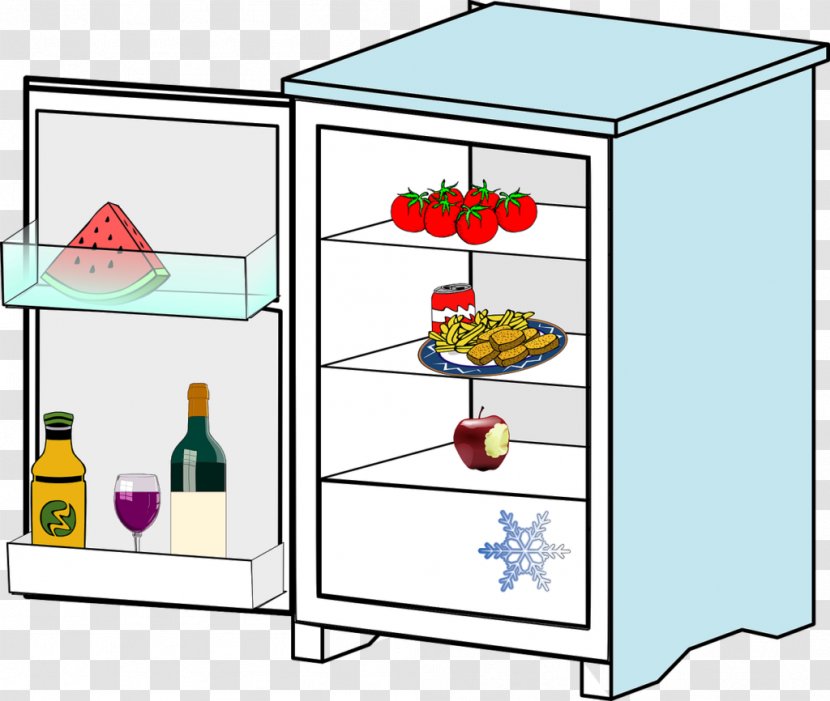 Refrigerator Magnets Freezers Home Appliance Clip Art - Furniture Transparent PNG