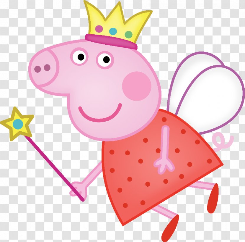 Daddy Pig George Mummy Image - Heart Transparent PNG