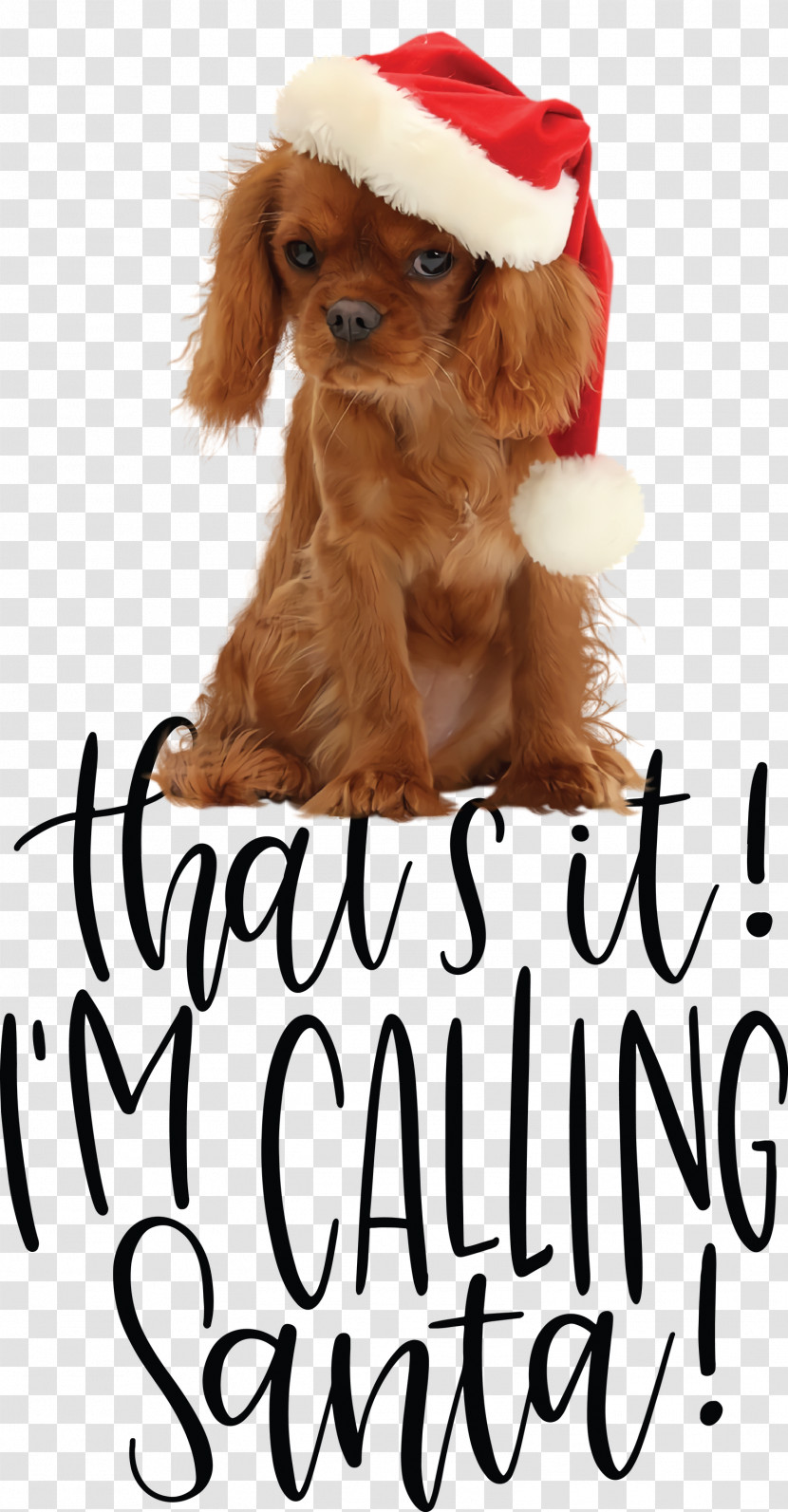 Calling Santa Santa Christmas Transparent PNG